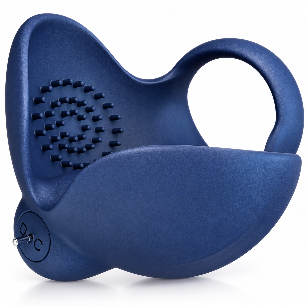 Dual Cockring Penistrainer Hodenvibrator Massagegerät mit 10 Vibrationsmodi