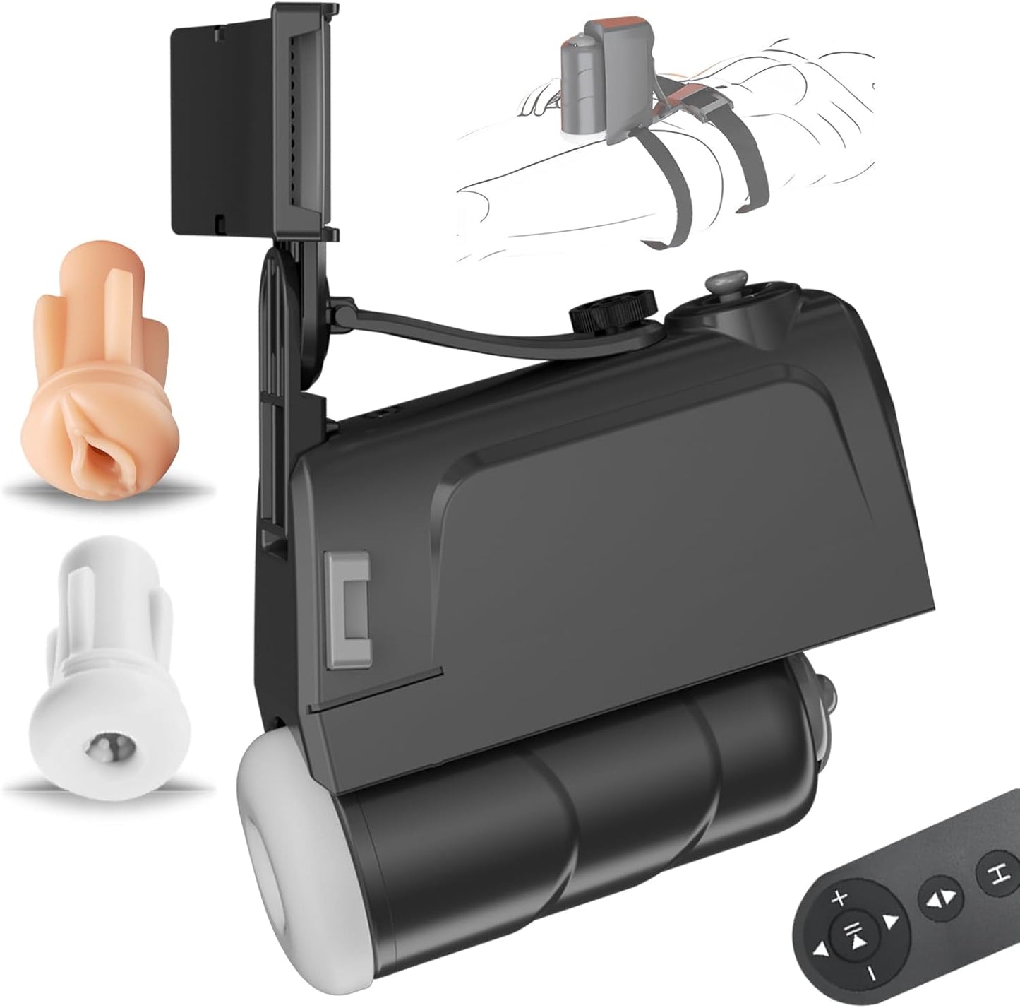 Elektrisch Taschenmuschi Masturbator Penis Massage Sex Machine mit 10 Schubmodi