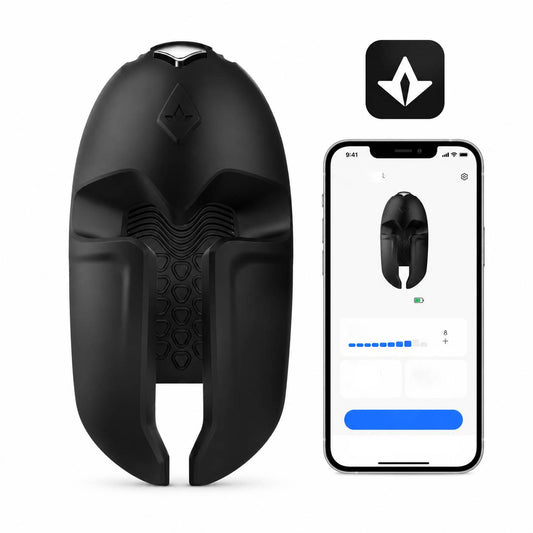 App-Fernbedienung Eichelvibrator Penistrainer Massagegerät Masturbator mit 10 Vibrations