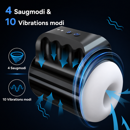 Automatische Masturbator Penistrainer Blowjob Sexstimulator mit 10*4 Modi
