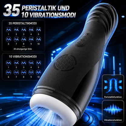 Smart Masturbator Stroker Blowjob Sexmaschine mit 5 Peristaltik und 10 Vibrationsmodi