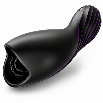 360° Training Wrap Automatischer Penistrainer Vibrator Stroker mit 10 Pulsvibrationsmodi