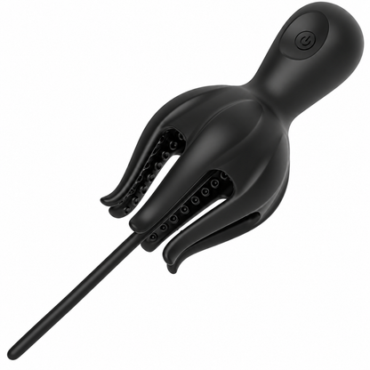 360° Umschließender Penis Trainer Vibrator Dilatatoren mit 10 kraftvolle Vibrationsmodi