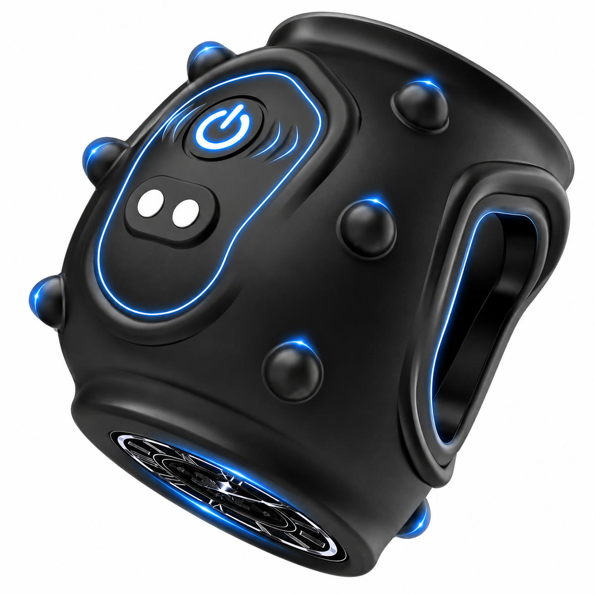 360° Rundum Penishülle Cock Ring Vibrator Glans Trainer with 10 Vibrationsmodi