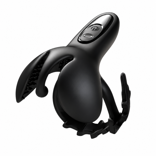 Einstellbarer Penetrations Penisvibrator Massagegerät Stimulator mit 9 Vibrationsmodi