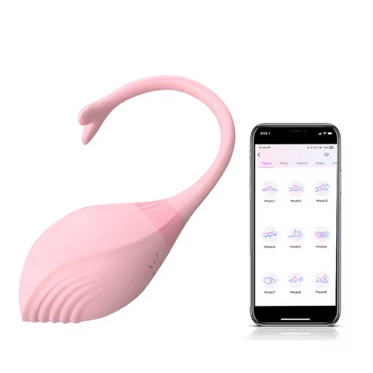 APP-Steuerung Kabelloser Wal-Vibrator G-Punkt Stimulator mit 9 Vibrationsmodi