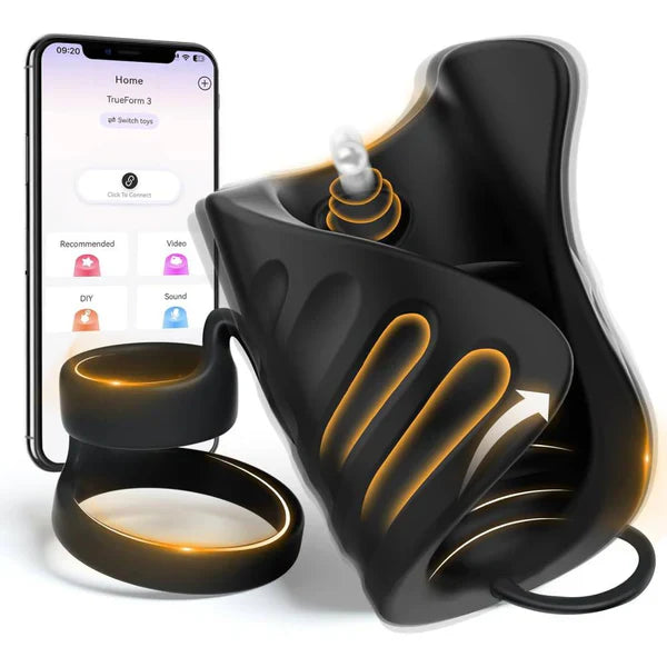Elektrischer Penistrainer Vibratoren Stroker Masturbatoren mit 9 Vibrierende