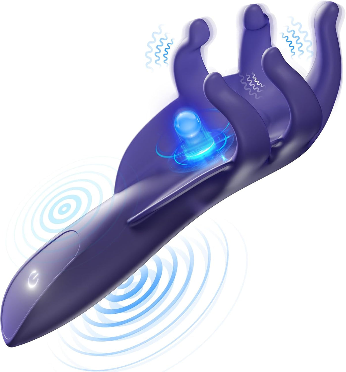 Elektrischer Eichel Stimulator Penismassagegerät Vibrator Masturbator mit 10 Vibrationsmodi