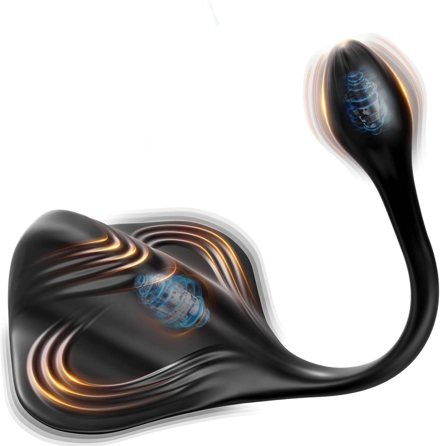 Prostata Massagegerät Analplug Penistrainer Stimulator mit 9+9 Vibrationsmodi