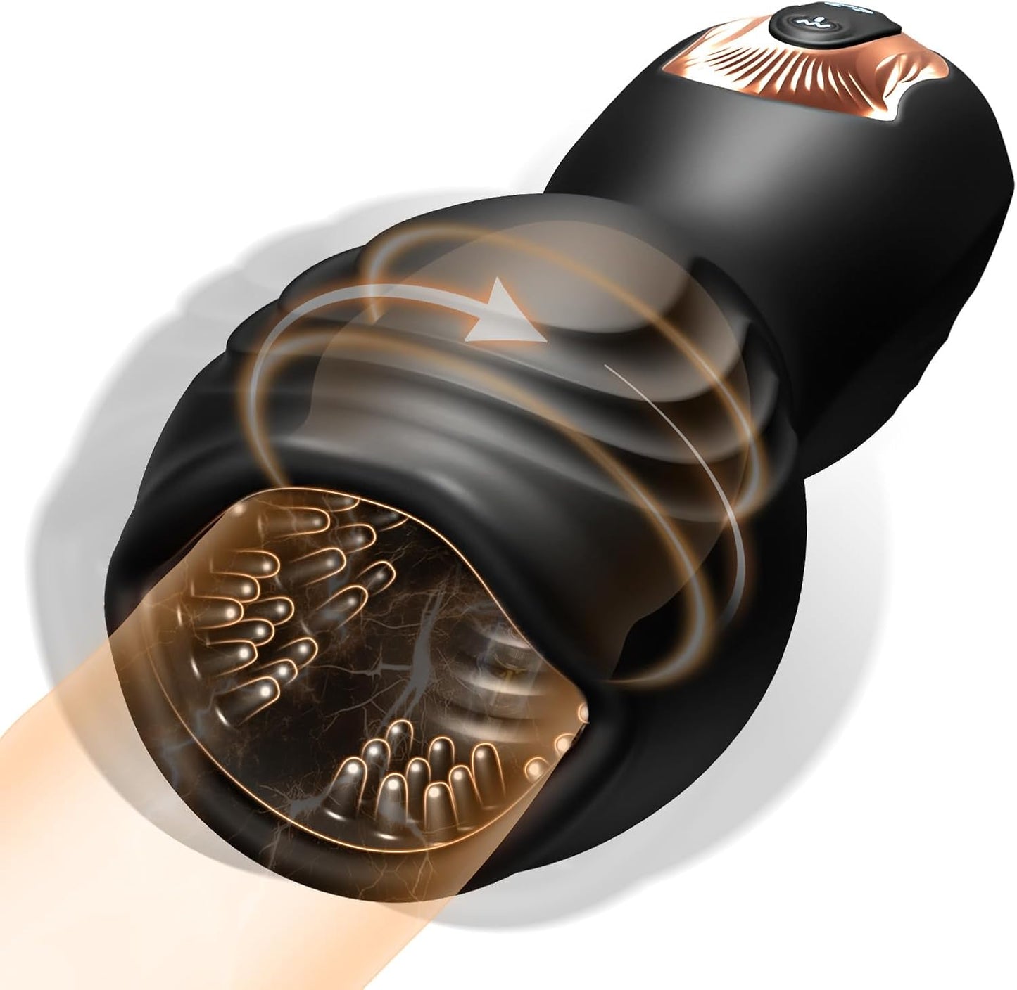 Oralse Penis Vibrator Eichel Trainer Masturbieren mit 10 Vibrationsmodi