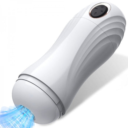 Vollautomatisch Masturbator Stroker Blowjob mit Saug & Vibrations & Teleskopisch