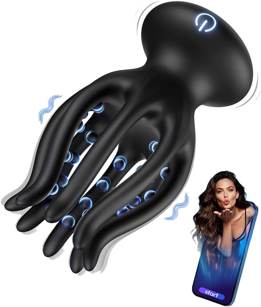 KI-Interaktion Penis Vibrator Eicheltrainer Masturbator mit 10 Modi