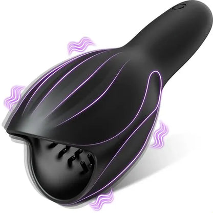 Automatische Penistrainer Vibrator Eichel Stimulator Massagegerät mit 9 Vibrations