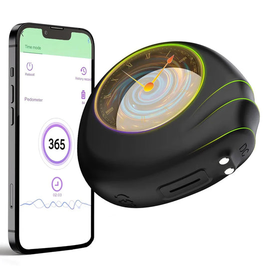 Smart Cock Ring Penistrainer mit APP Datenzähler und 10 Schwingungsmodi