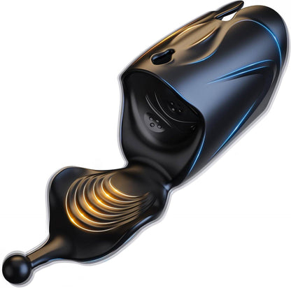 Elektrischer Masturbationsbecher Penistrainer Vibrator Trainer mit 10 Vibrationsmodi