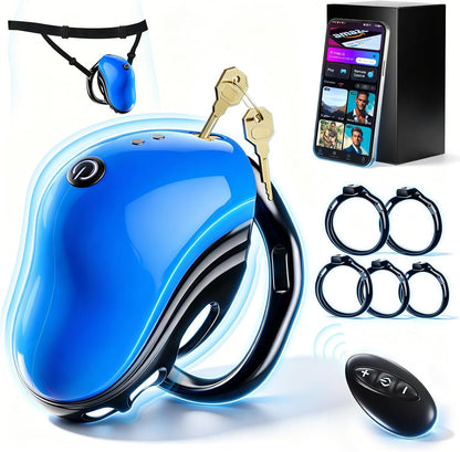 Peniskäfig Chastity Cage Bdsm Keuschheitskäfig Herren Peniszaumzeug mit Fesseln & Bondage Belt