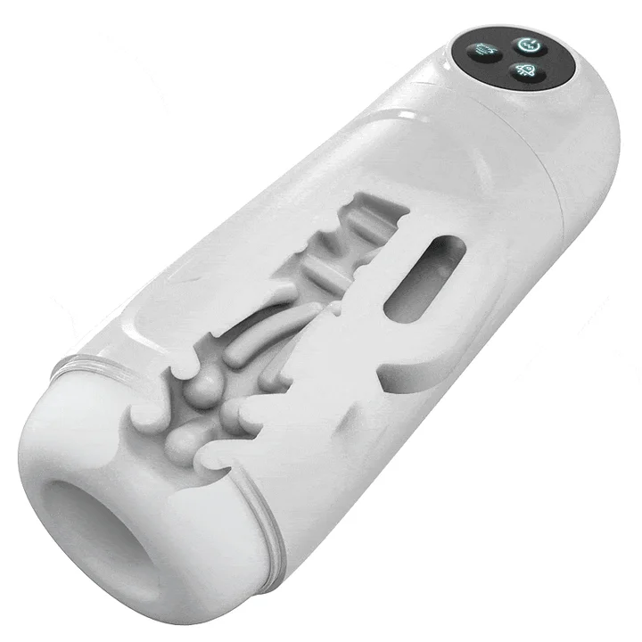 Automatischer Masturbator Penispumpe Blowjob mit 10 Saug und Vibrationsmodi
