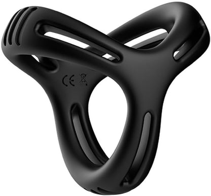 Dreieckiger Silikon Penisring Vibrator Trainer Stimulator Masturbator Ejakulation