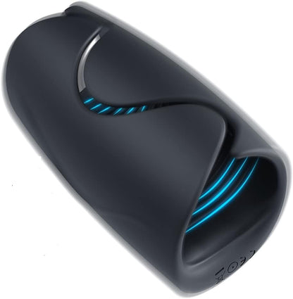40 ℃ Heizung Elektrischer Penistrainer Vibrator Masturbator mit 10 Vibrationsmodi