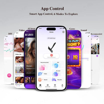 3 IN 1 Cock Ring Penis Vibrator Stimulator mit 10 Vibrationsmodi