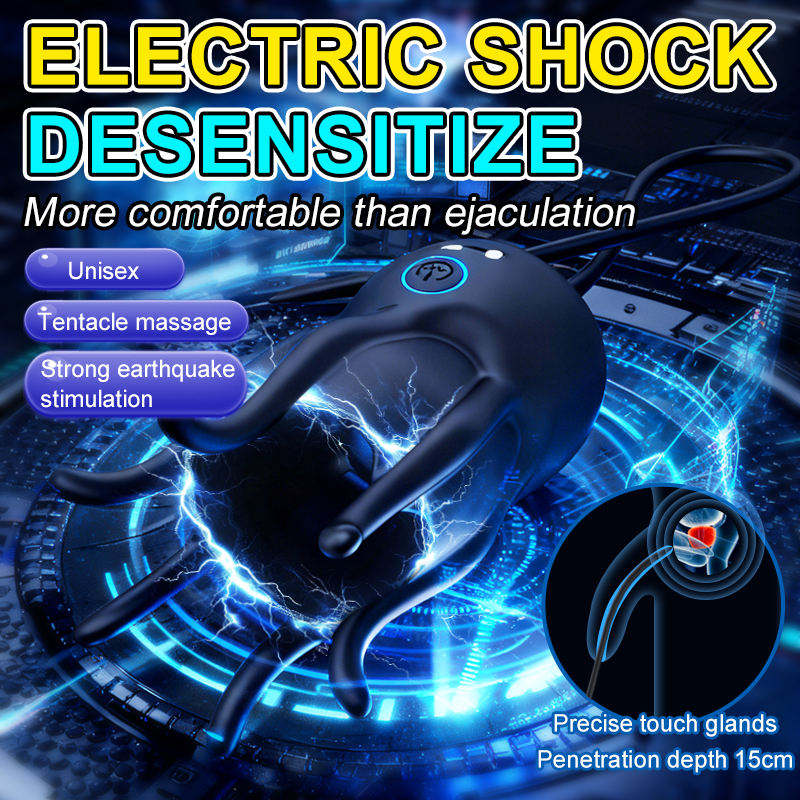 Elektrischer Penistrainer Vibrator Eichelstimulator mit 10 Vibrationsmodi
