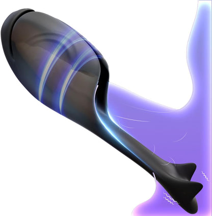 2 IN 1 Elektrische Cup Masturbator Penistrainer Massagegerät mit 10 Vibrationsmodi