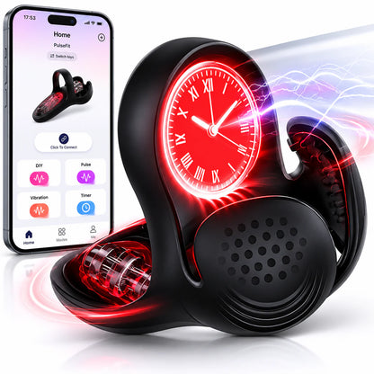 Mehrfachstimulation Penistrainer Cock Ring mit Verschiedenen Vibrationsmodi