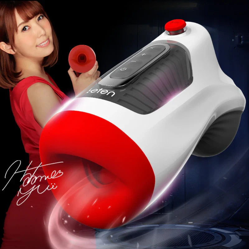 Leten Air Blast 3 + 7 Modi für Front Elektrischer Masturbator Cup Blowjob Maschine