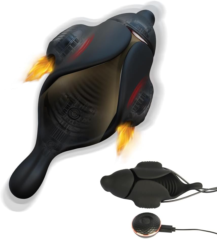 Elektrischer Penis Trainer Eichelvibrator Masturbator mit 10 Vibrationsmodi