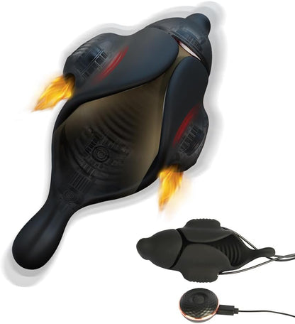 Elektrischer Penis Trainer Eichelvibrator Masturbator mit 10 Vibrationsmodi