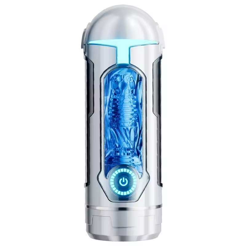 Automatischer Masturbatoren Penis Stroker Blowjob mit 10 Vibrations & Saug und Heizmodi