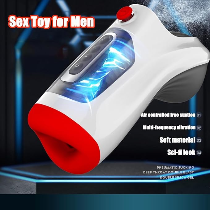 Leten Air Blast 3 + 7 Modi für Front Elektrischer Masturbator Cup Blowjob Maschine