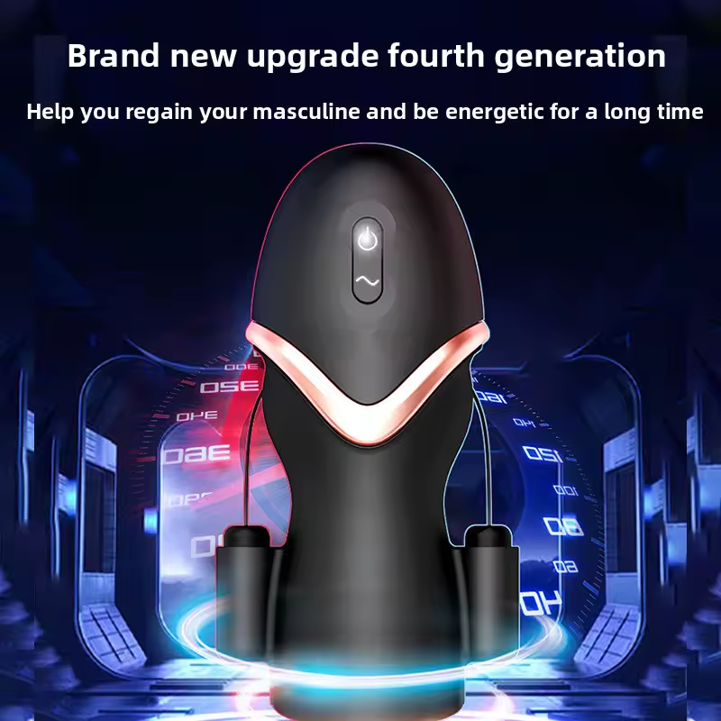 Elektrische Penistrainer Vibrator Masturbatoren mit 10 Frequenz Vibration