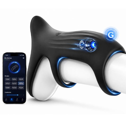 180° Penistrainer Vibrator Stimulator Penishülle mit 10 Intensive Vibrationsmodi