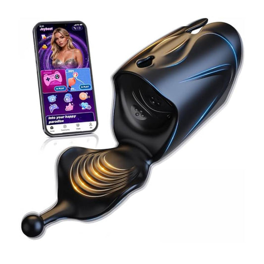 Elektrischer Masturbationsbecher Penistrainer Vibrator Trainer mit 10 Vibrationsmodi