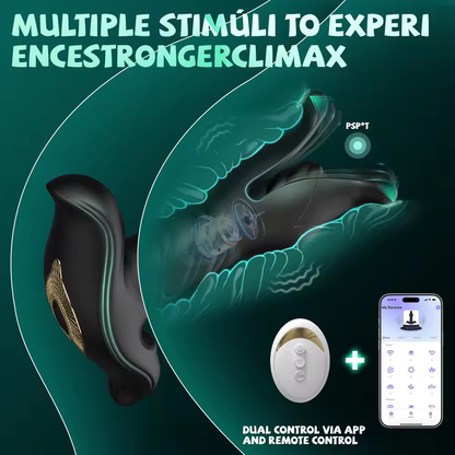 Spannungs-Schock Flapping Stoß Buttplug Analvibrator Prostatamassagegerät