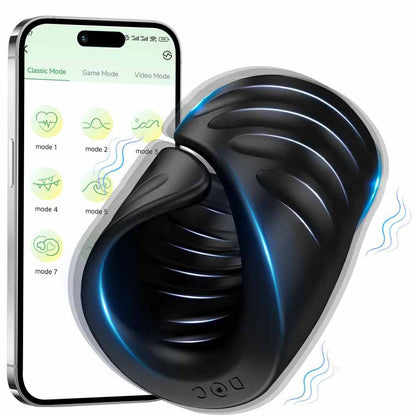 Elektrischer Penistrainer Vibrator Stimulator Masturbator mit 9 Vibrationsmodi