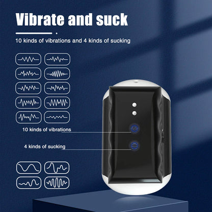 Automatische Masturbator Penistrainer Blowjob Sexstimulator mit 10*4 Modi