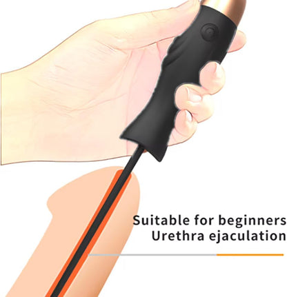 Harnröhrenvibrator Penis Plug Penis Vibrator Masturbieren mit 10 Vibrationmodi