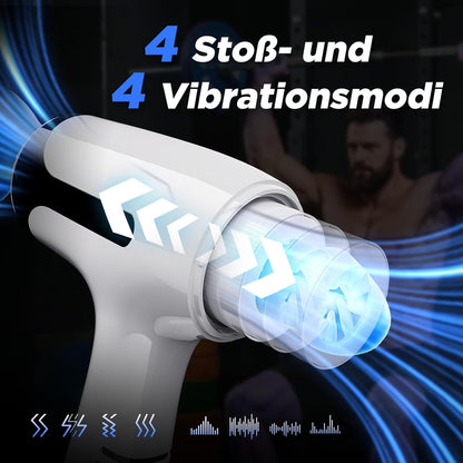 Abnehmbar Elektrischer Masturbator Sexmaschine Stroker mit 4 Stoß & Vibrationsmodi