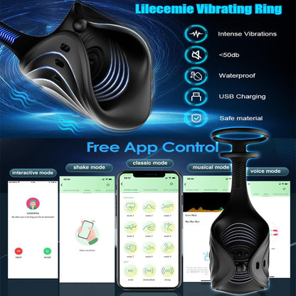 2 IN 1 Elektrischer Penistrainer Vibrator Stimulator Masturbator mit 10 Modi