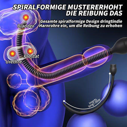Elektrostimulations Harnröhrenstab Plug Vibrator mit Anpassbaren Elektronischen Impulsmodi