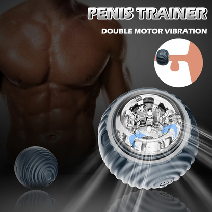 Automatischer Penistrainer Stroker Blowjob Masturbator mit 10 Vibrationsmodi
