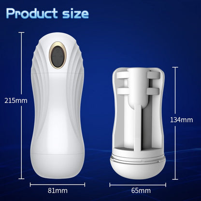 Vollautomatisch Masturbator Stroker Blowjob mit Saug & Vibrations & Teleskopisch