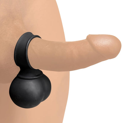 BDSM Hoden Trageverschluss Penis Hodenhülle mit 9 Intensitätsstufen und 4 verschiedene Modi