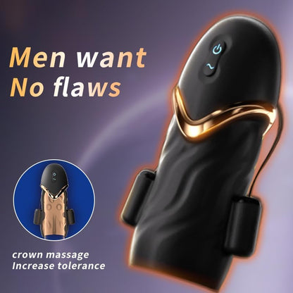 Elektrische Penistrainer Vibrator Masturbatoren mit 10 Frequenz Vibration