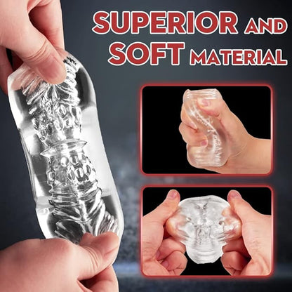 360° Rundum Wrapping Penistrainer Massager Masturbator mit 10 Vibrationsmodi