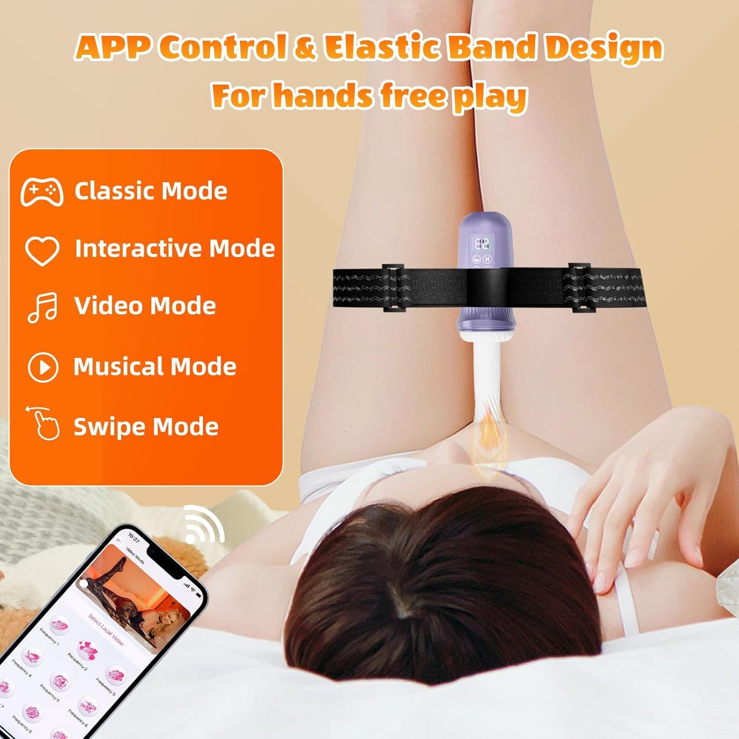 APP Control Sex Machine Thrusting Dildo Vibrator mit 10 Vibrating & Thrusting & Heizung