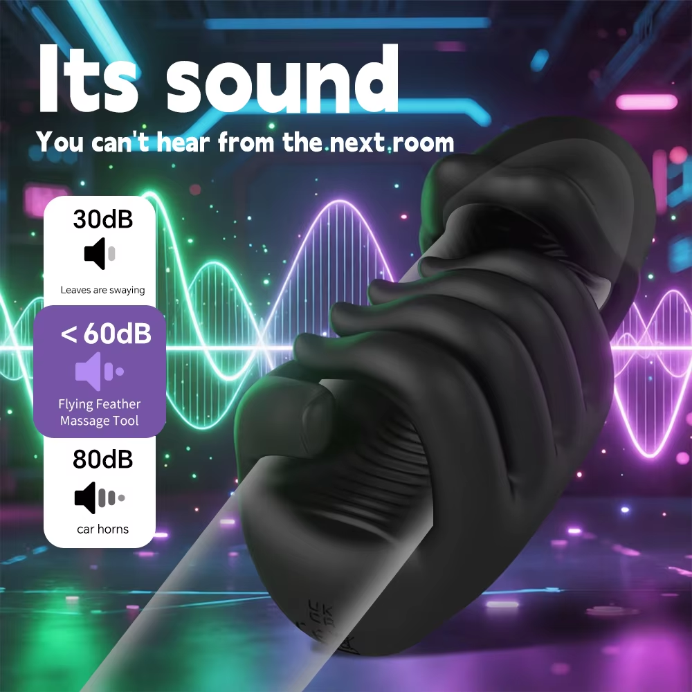 Eichel-Trainer Penis Vibrator Stimulator Masturbator mit 10 Vibrationsmodi & Twist & Rub