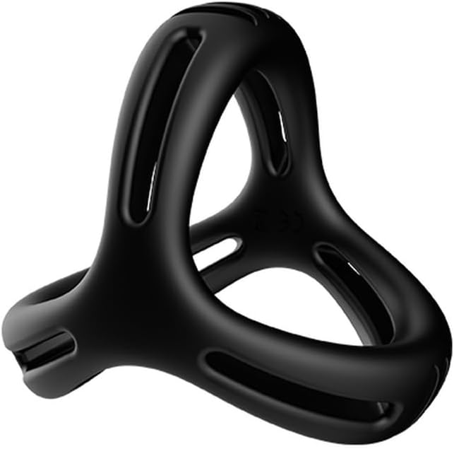 Dreieckiger Silikon Penisring Vibrator Trainer Stimulator Masturbator Ejakulation